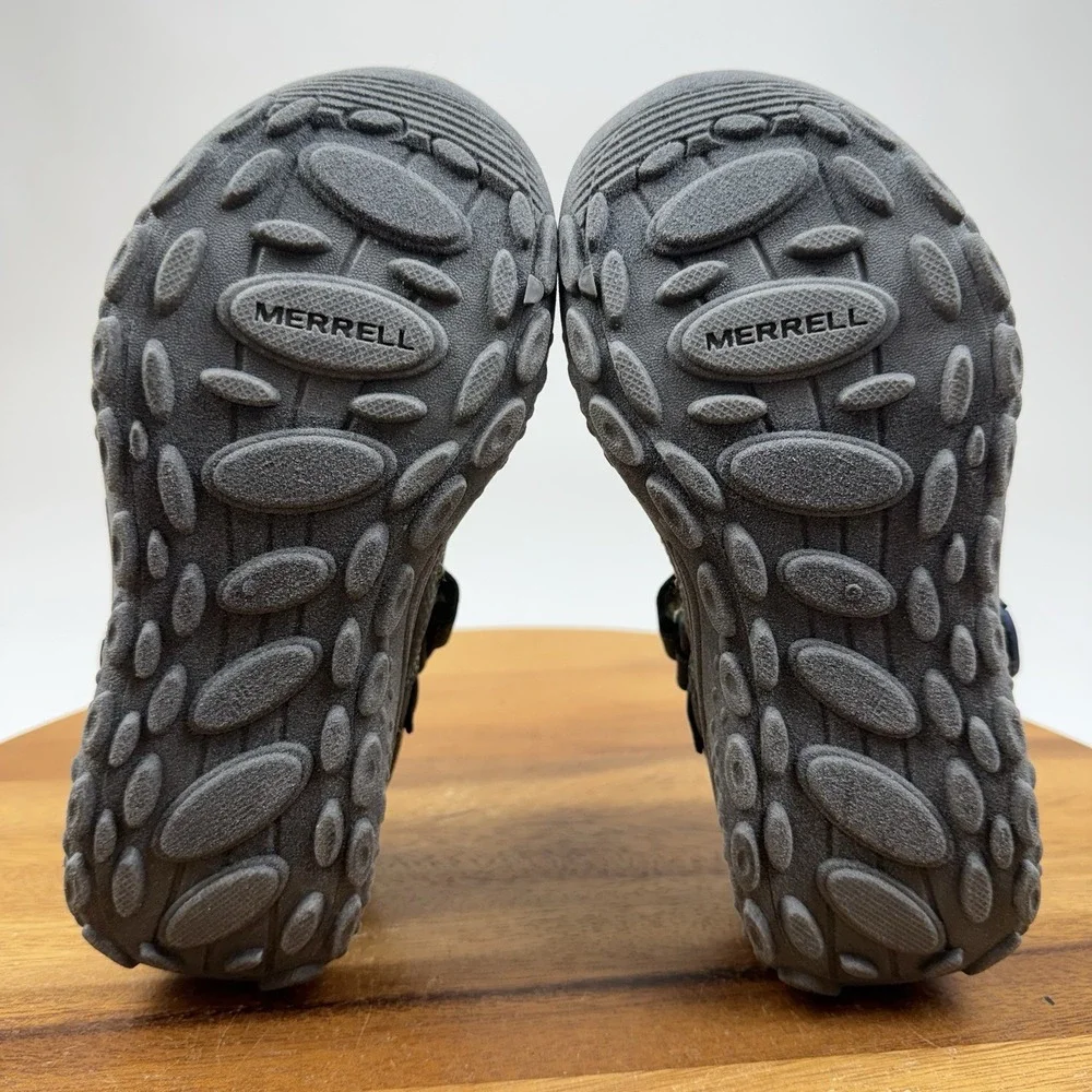New NWOB Big Kids Merrell Explorer Compass Green Sport Trail Sandals Size 1 Y
